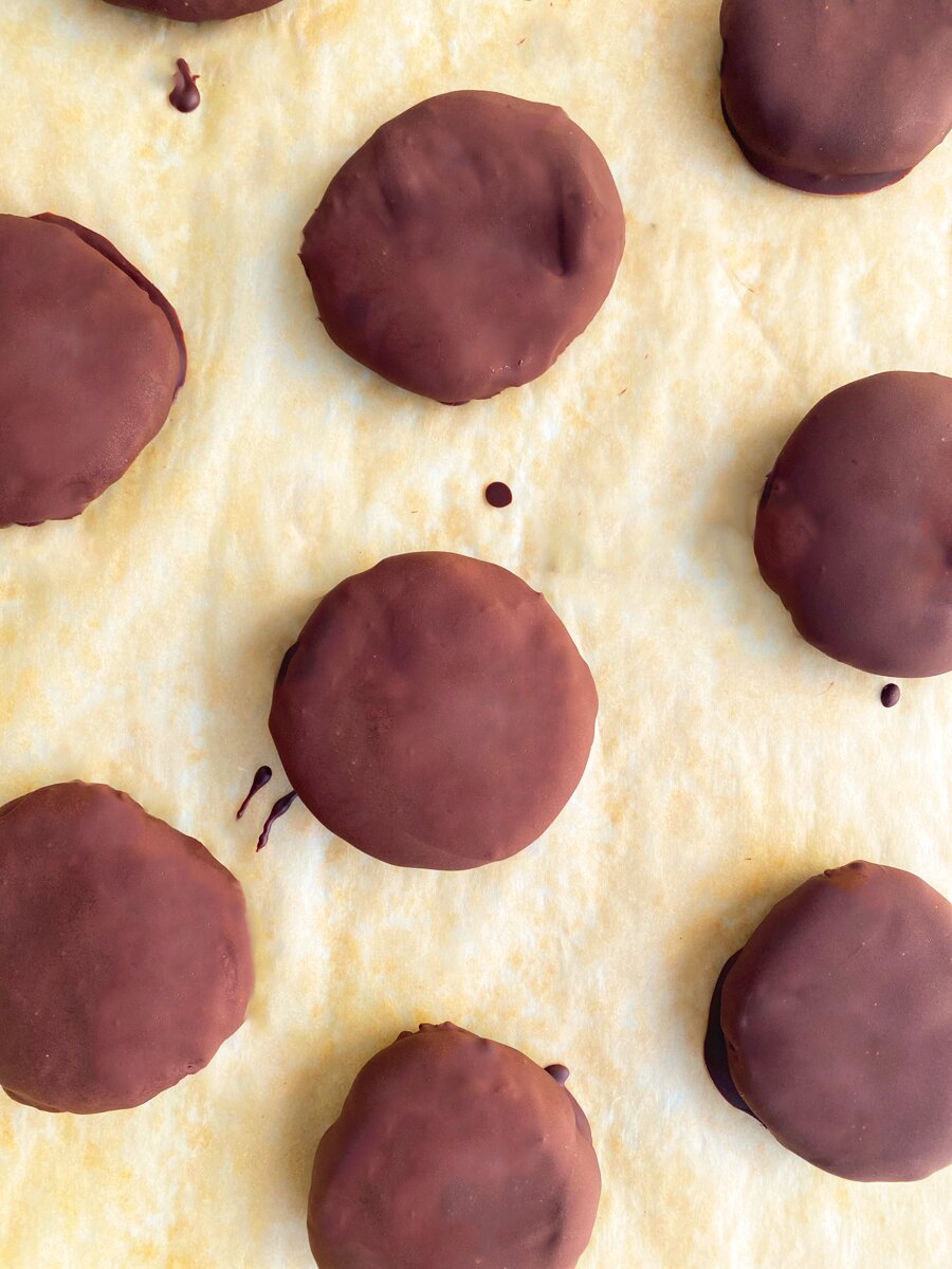 Mint Slices (vegan, sugar-free)