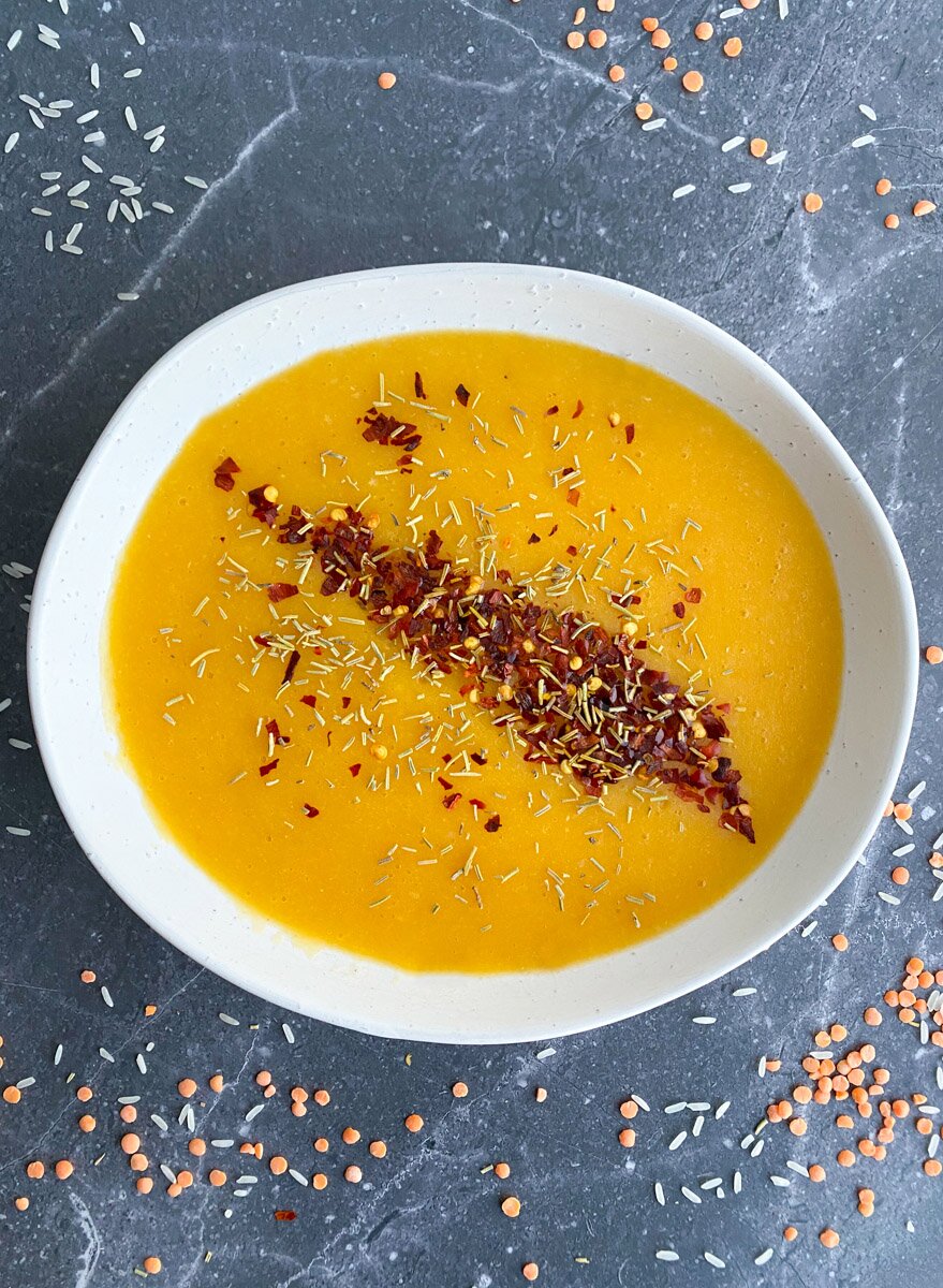 Turkish Lentil Soup (vegan, gluten-free)