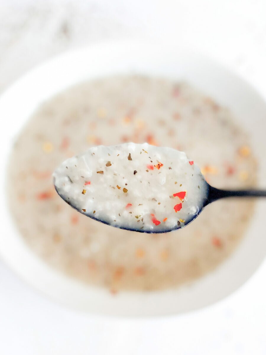 Turkish Yogurt Soup (vegan, gluten-free)