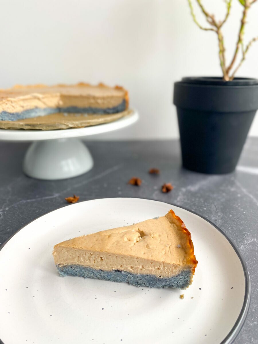 New York Cheesecake (vegan, gluten-free, sugar-free)